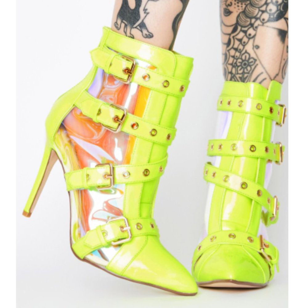 Lemon Drop by Privileged KEELER HEELED BOOTIES